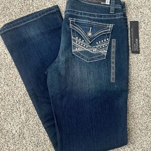 NWT Women's Apt 9 Bootcut Blue Jeans